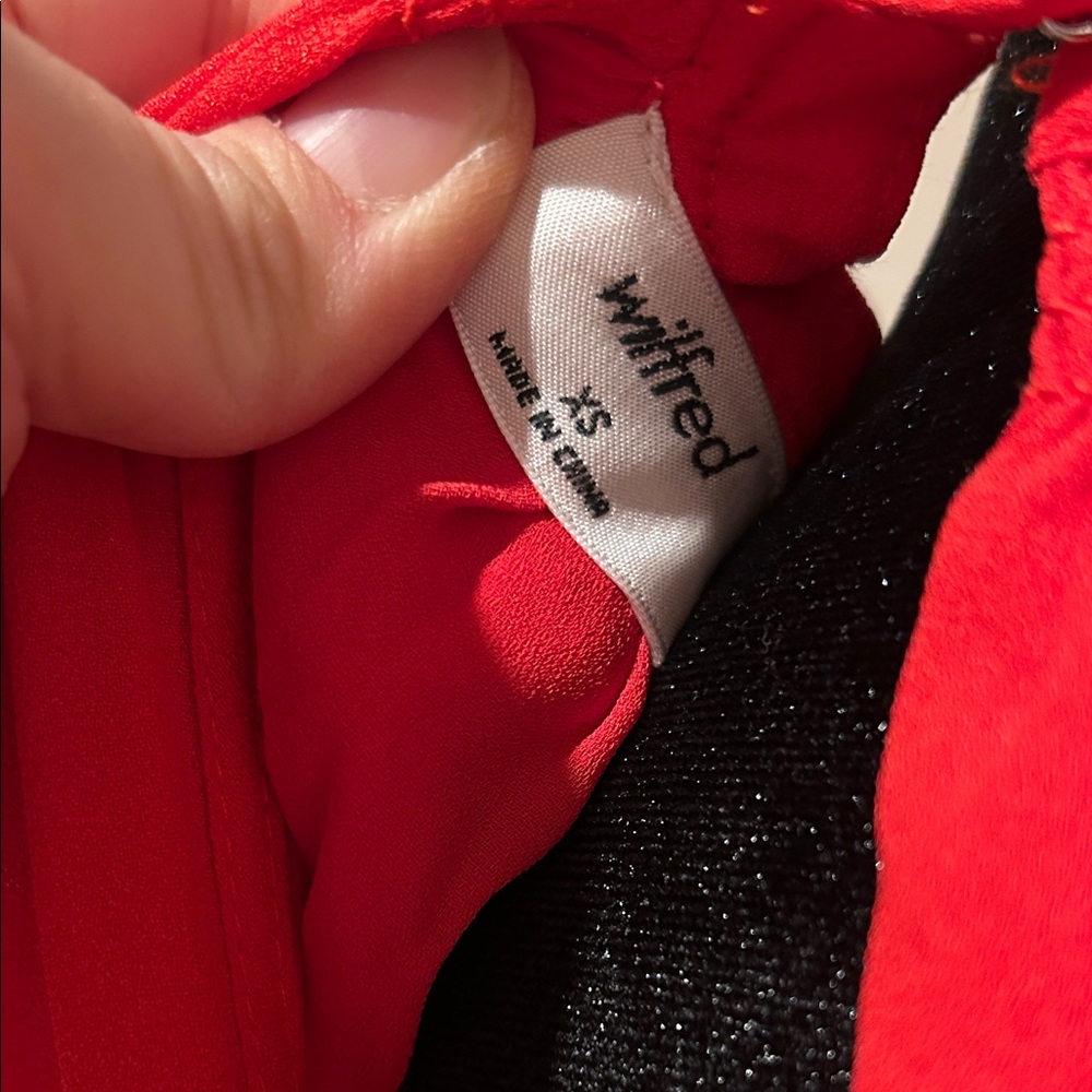 Chic Red Halter Mini Dress - Picture 6 of 6